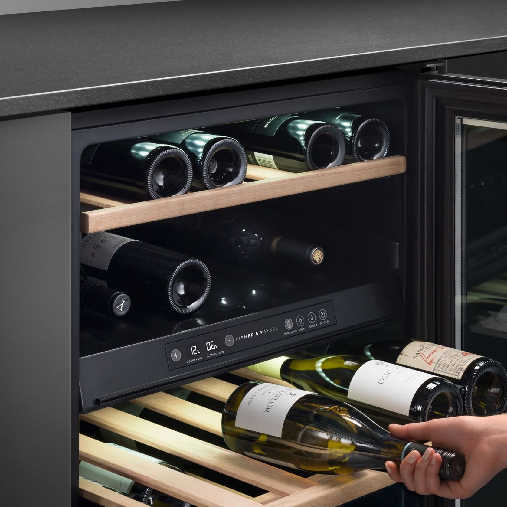 Wine Cabinet, 59.5cm, 38 bottles gallery detail image