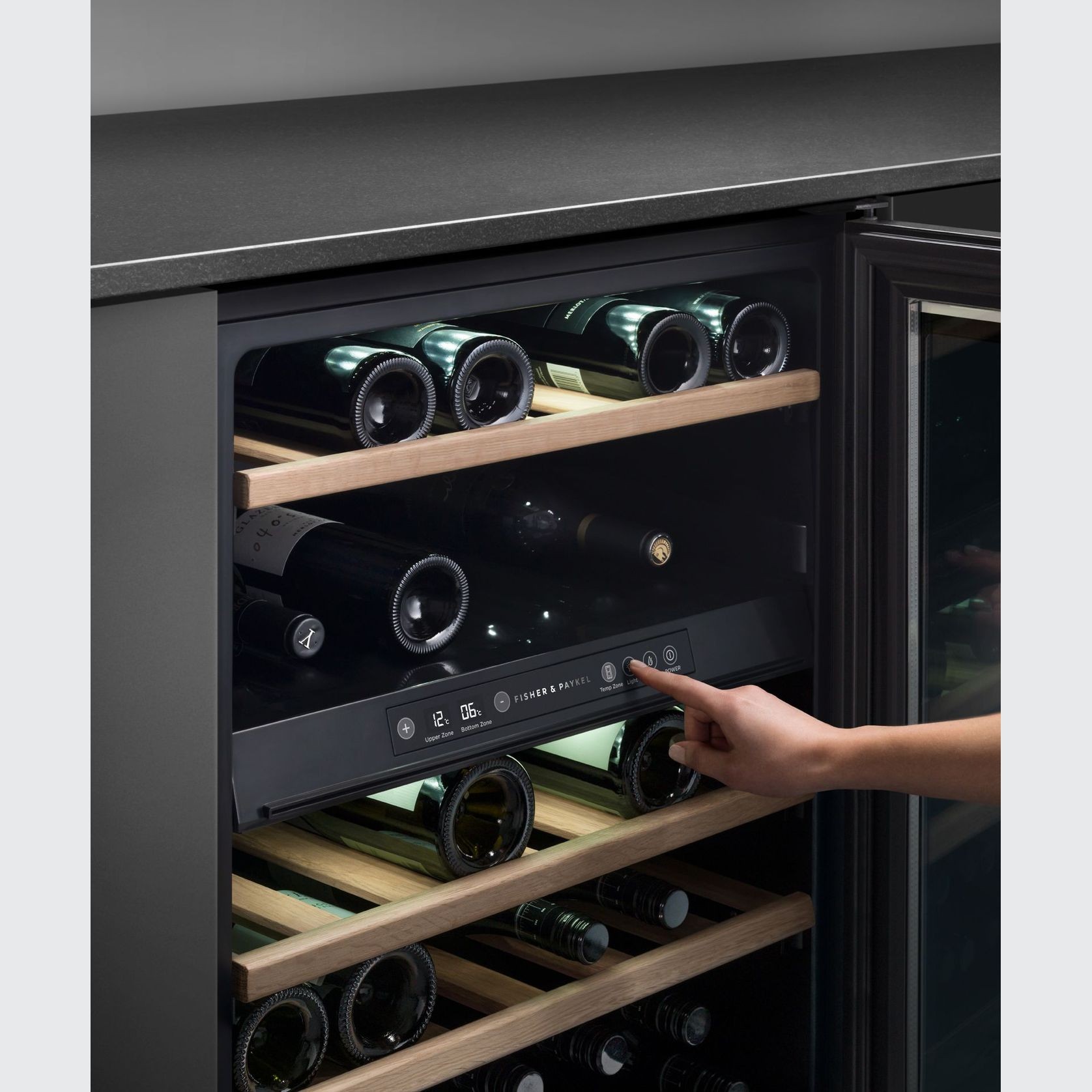 Wine Cabinet, 59.5cm, 38 bottles gallery detail image