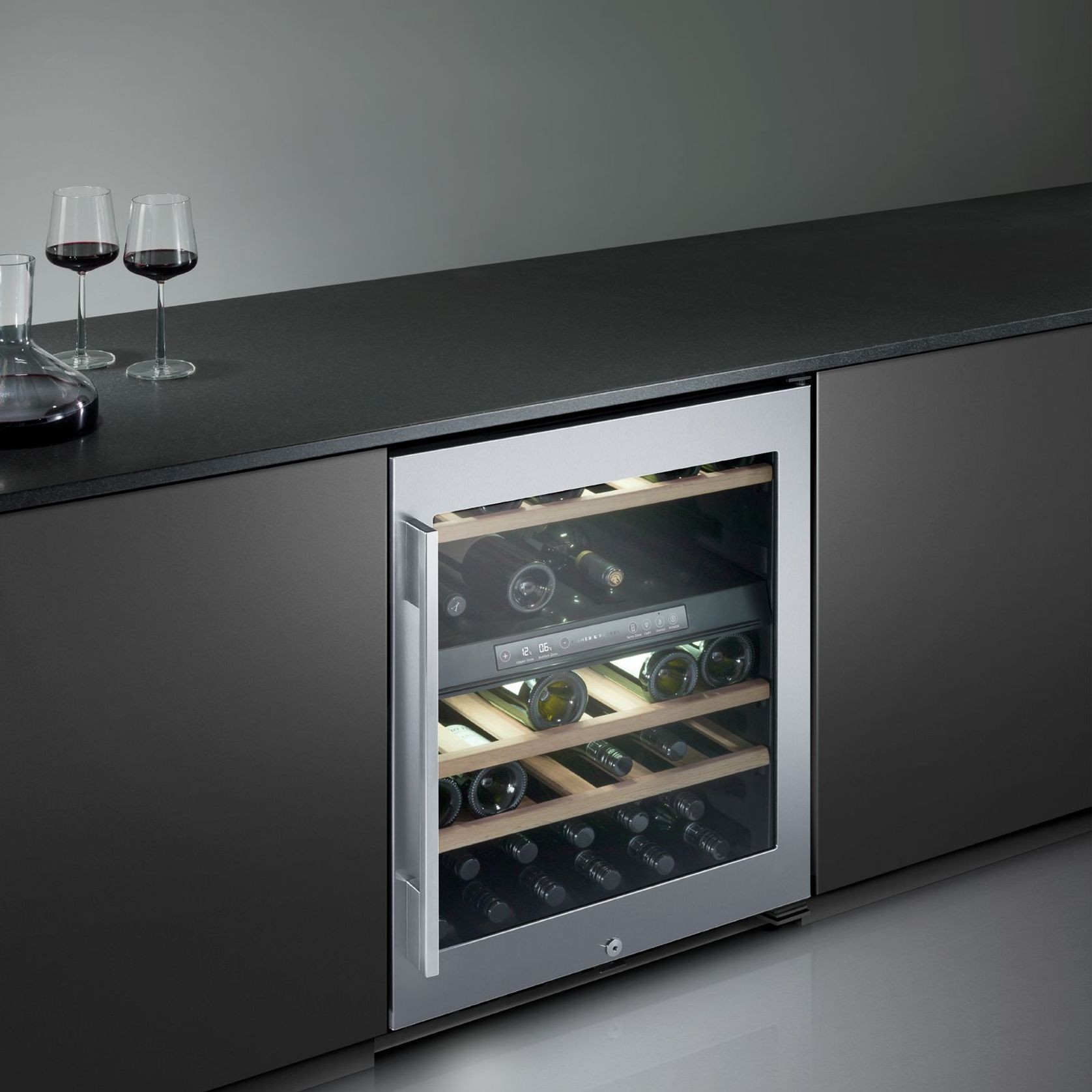Wine Cabinet, 59.5cm, 38 bottles gallery detail image