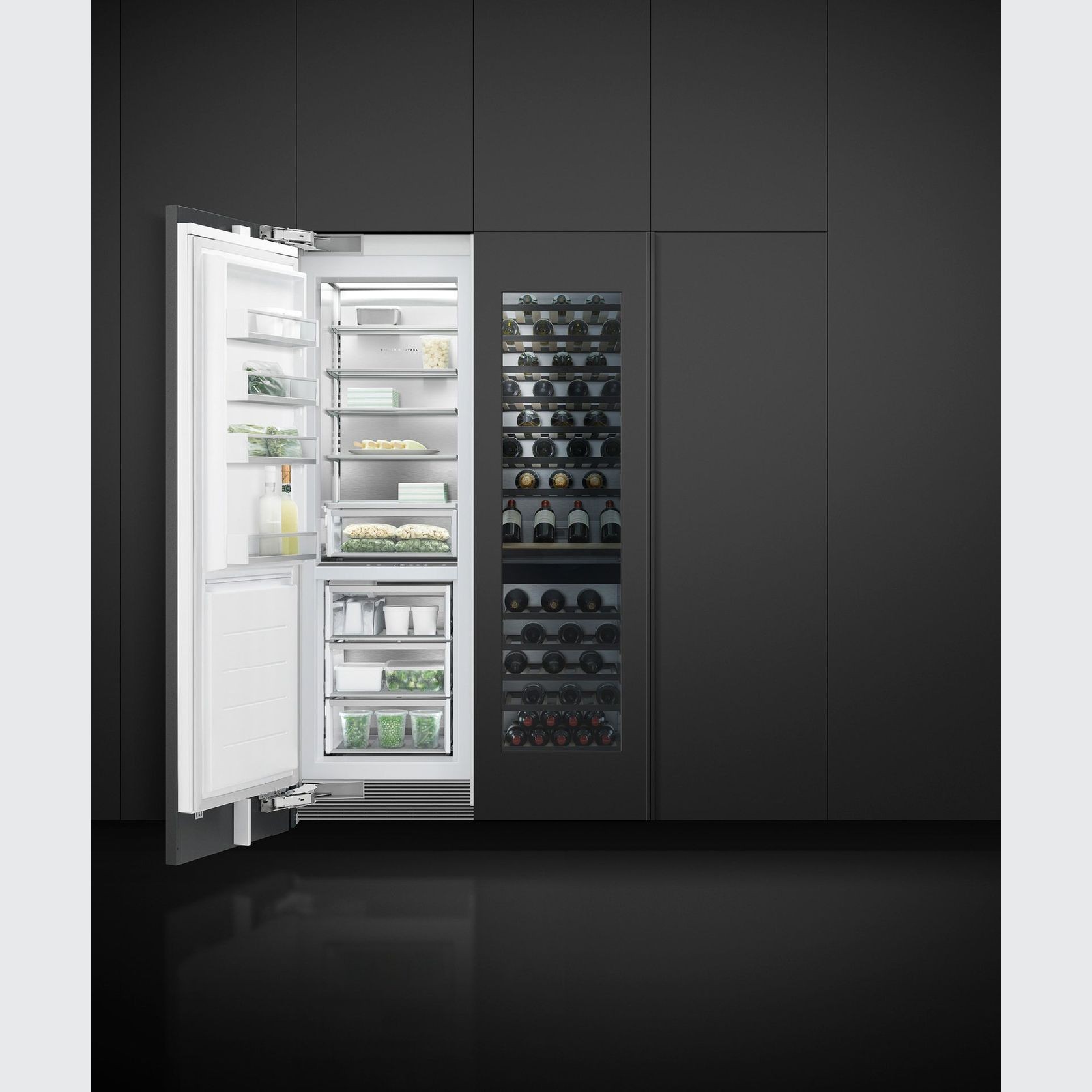 Integrated Column Wine Cabinet, 61cm gallery detail image