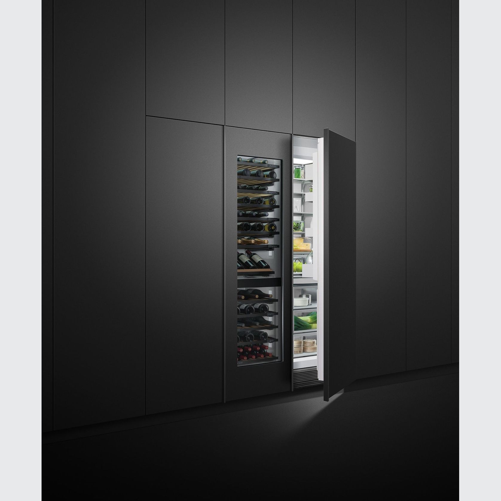 Integrated Column Freezer, 61cm, Ice gallery detail image