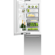 Integrated Refrigerator Freezer, 61cm, Ice & Water, Left Hinge gallery detail image