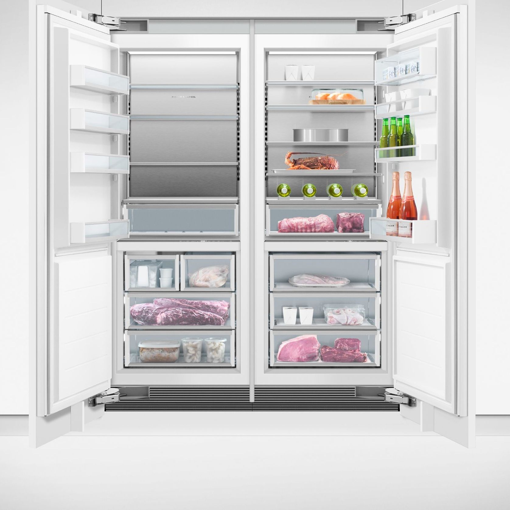 Integrated Column Freezer, 76cm, Ice, Left Hinge gallery detail image