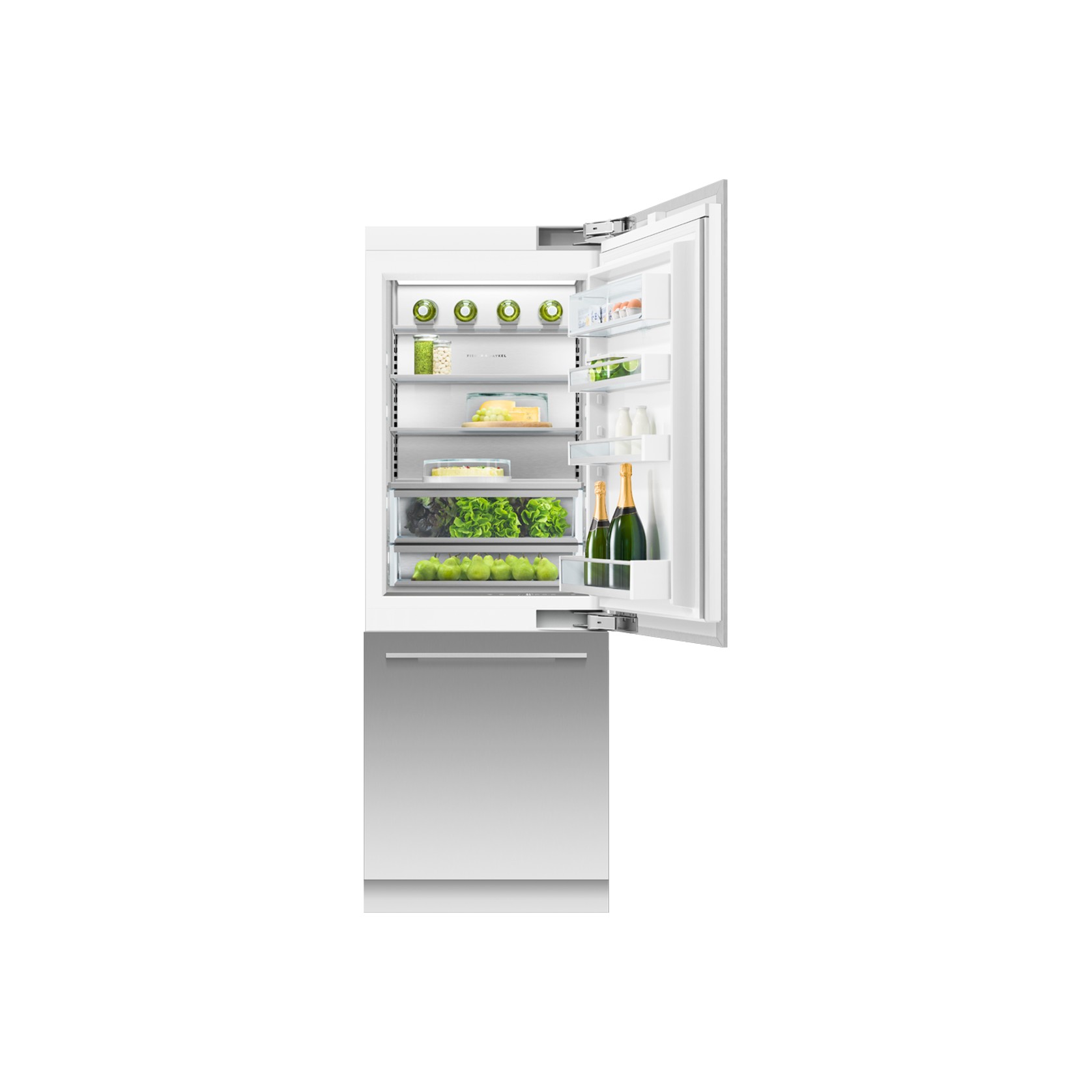 Integrated Refrigerator Freezer, 76.2cm, Ice & Water gallery detail image