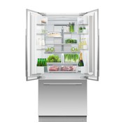 Integrated French Door Refrigerator Freezer, 80cm, Ice & Water gallery detail image