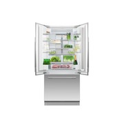 Integrated French Door Refrigerator Freezer, 80cm, Ice & Water gallery detail image