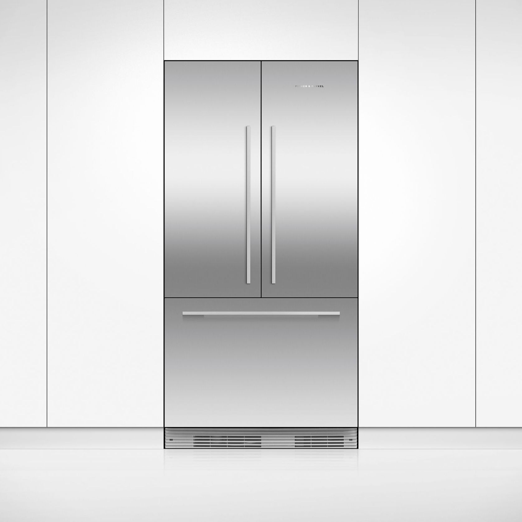 Integrated French Door Refrigerator Freezer, 90cm gallery detail image