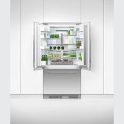 Integrated French Door Refrigerator Freezer, 90cm, Ice & Water gallery detail image