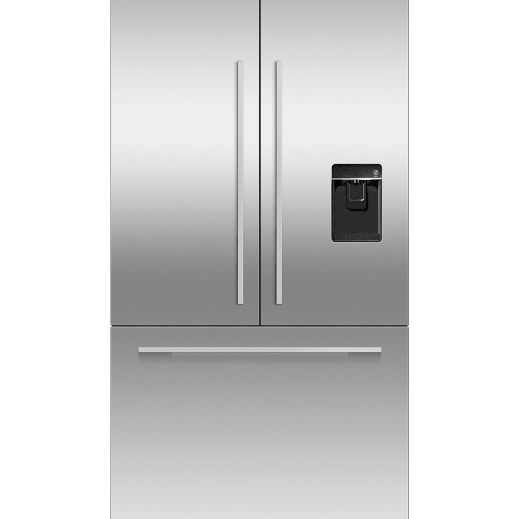 Integrated French Door Refrigerator Freezer, 90cm, Ice & Water gallery detail image