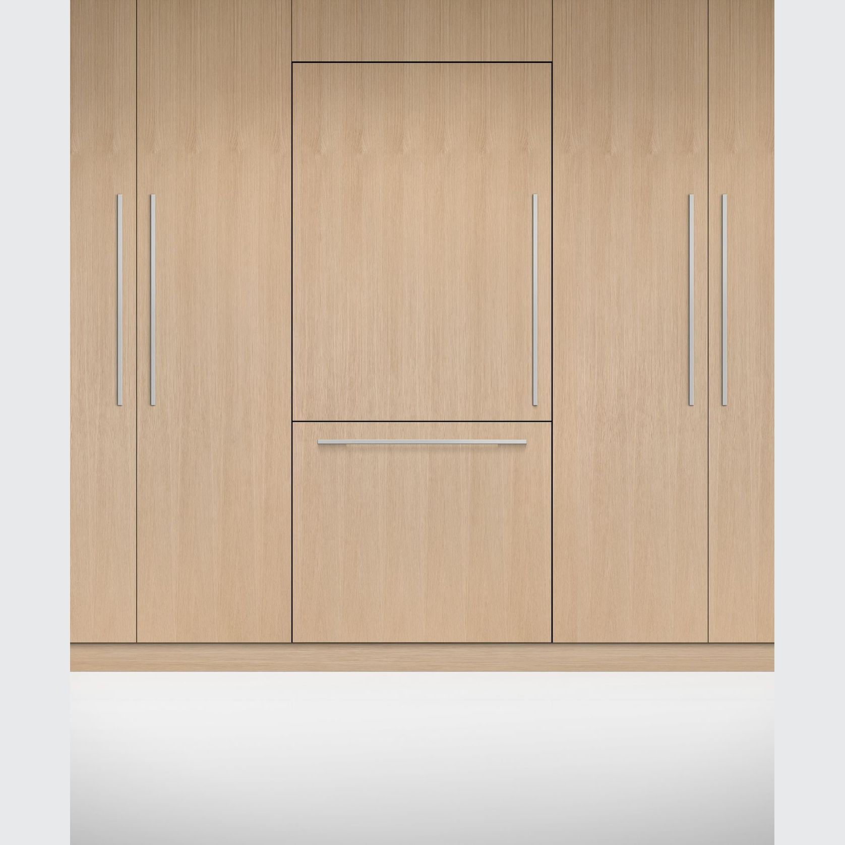 Integrated Refrigerator Freezer, 90.6cm, Ice, Left Hinge gallery detail image