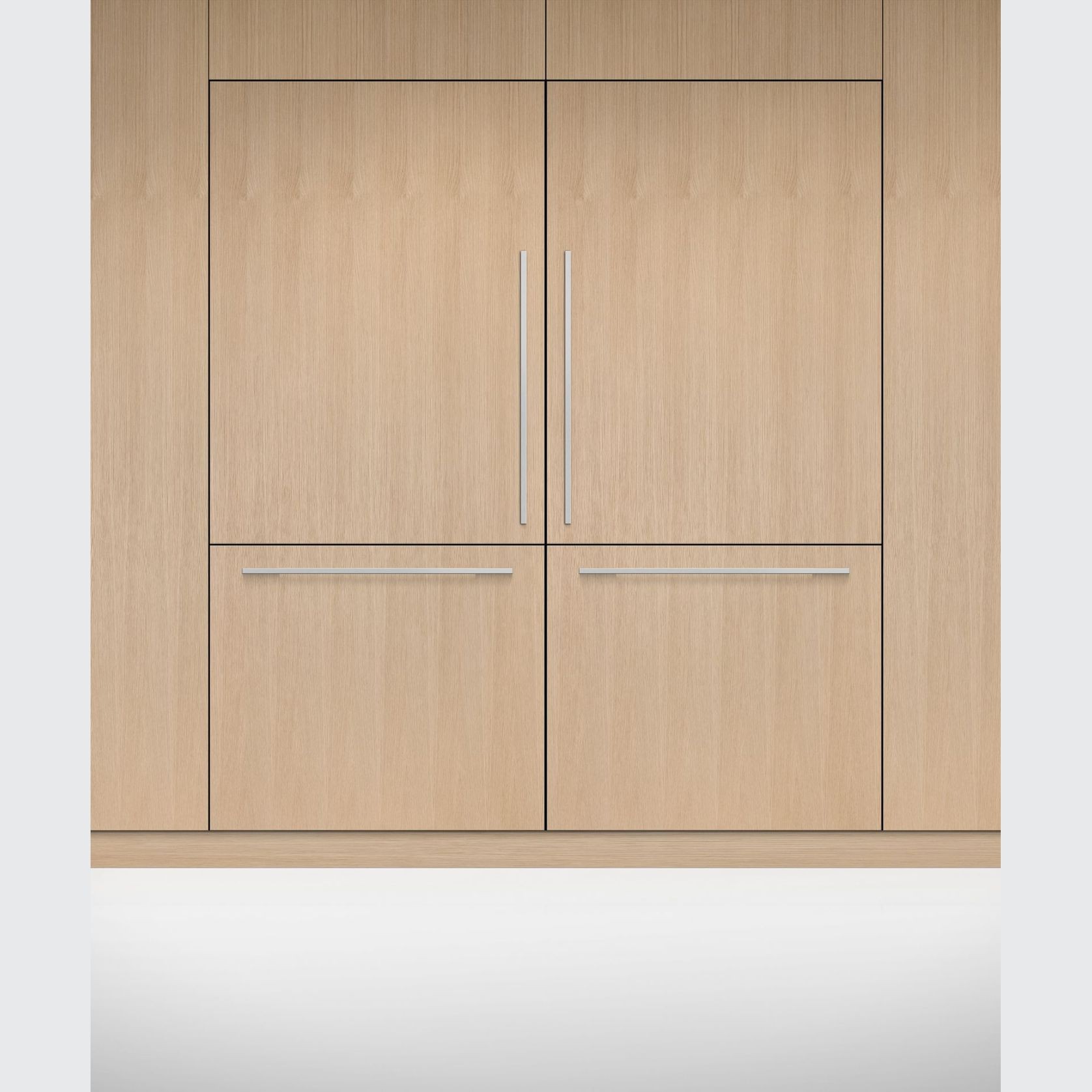Integrated Refrigerator Freezer, 90.6cm, Ice, Left Hinge gallery detail image