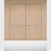 Integrated Refrigerator Freezer, 90.6cm, Ice, Left Hinge gallery detail image