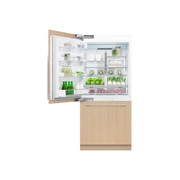 Integrated Refrigerator Freezer, 90.6cm, Ice, Left Hinge gallery detail image