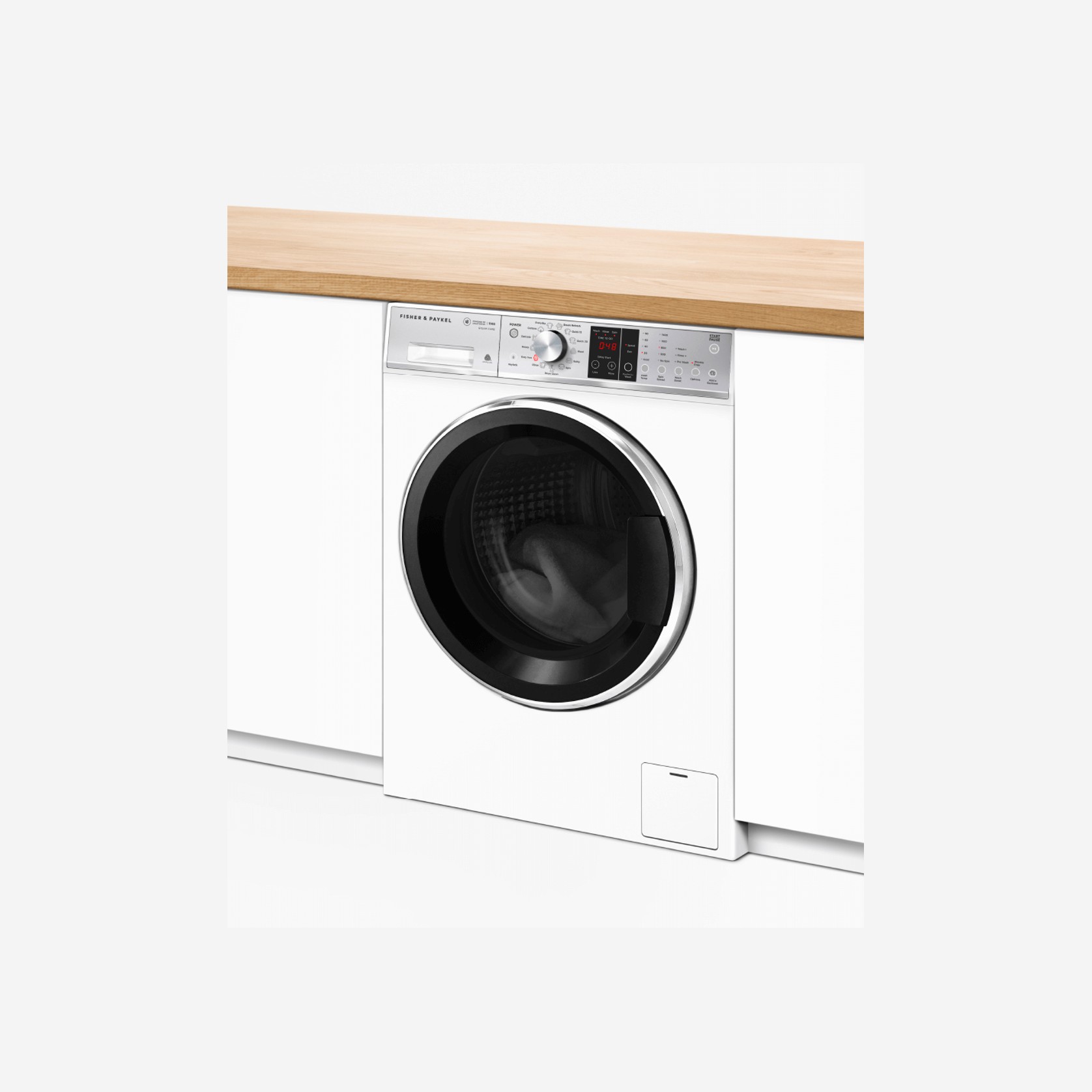 Front Loader Washing Machine, 11kg, Steam Care, White gallery detail image