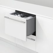 Integrated Double DishDrawer Dishwasher, Tall, Sanitise gallery detail image