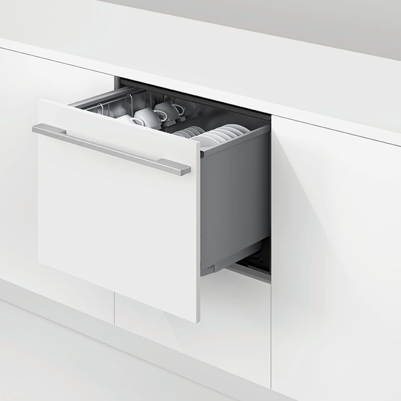 Integrated Single DishDrawer Dishwasher, Tall, Sanitise gallery detail image