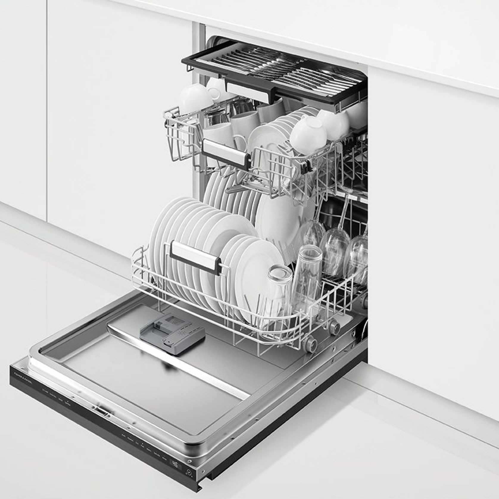 Builtunder Dishwasher, Sanitise (DW60UZ6B) ArchiPro NZ
