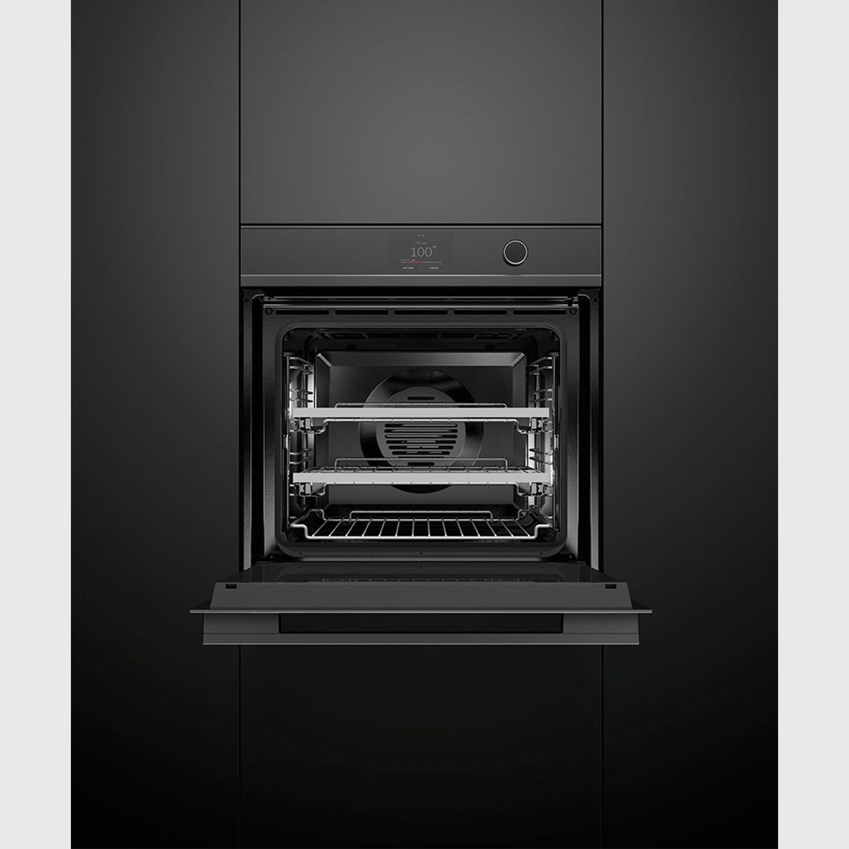 Combination Steam Oven, 60cm, 23 Function, Black gallery detail image