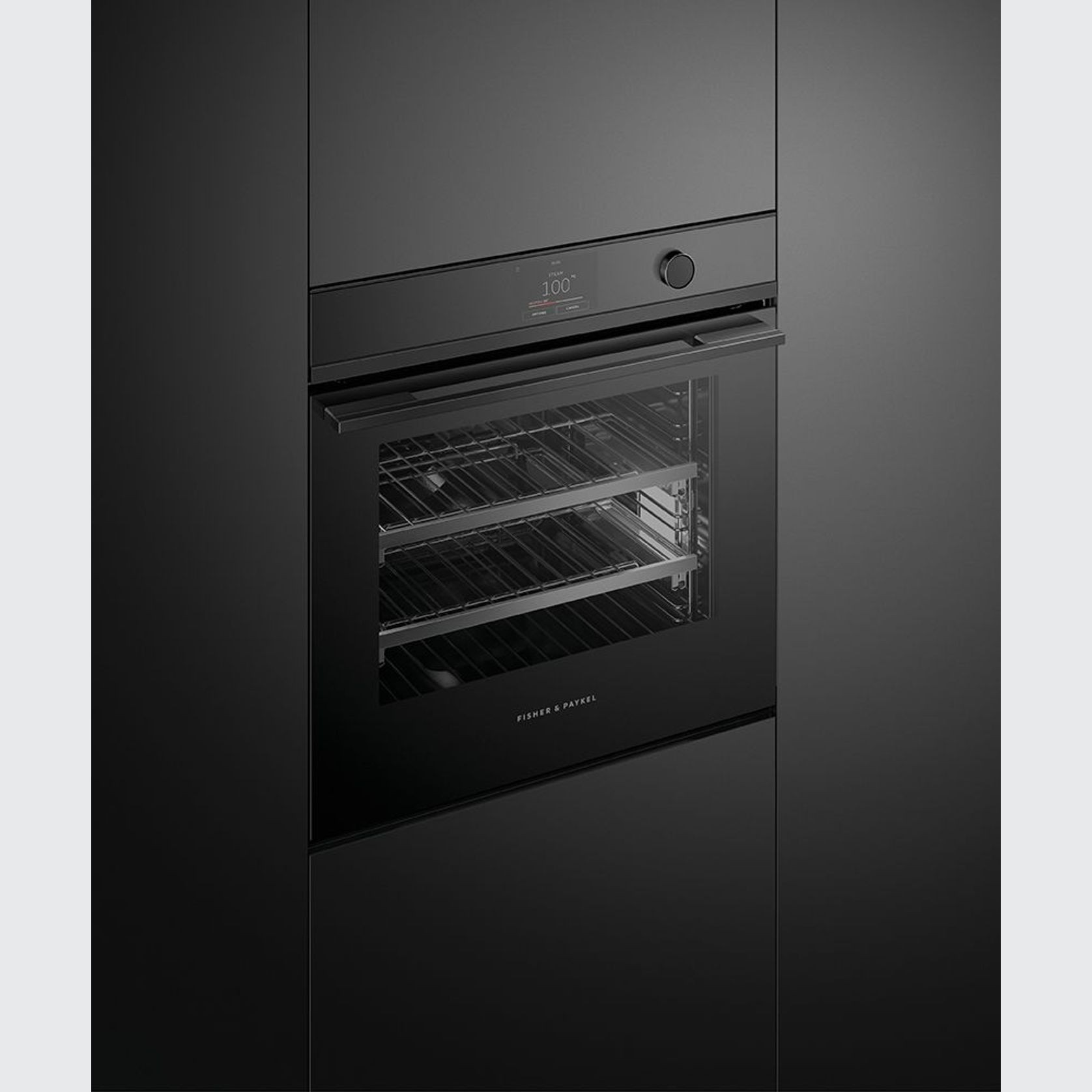 Combination Steam Oven, 60cm, 23 Function, Black gallery detail image