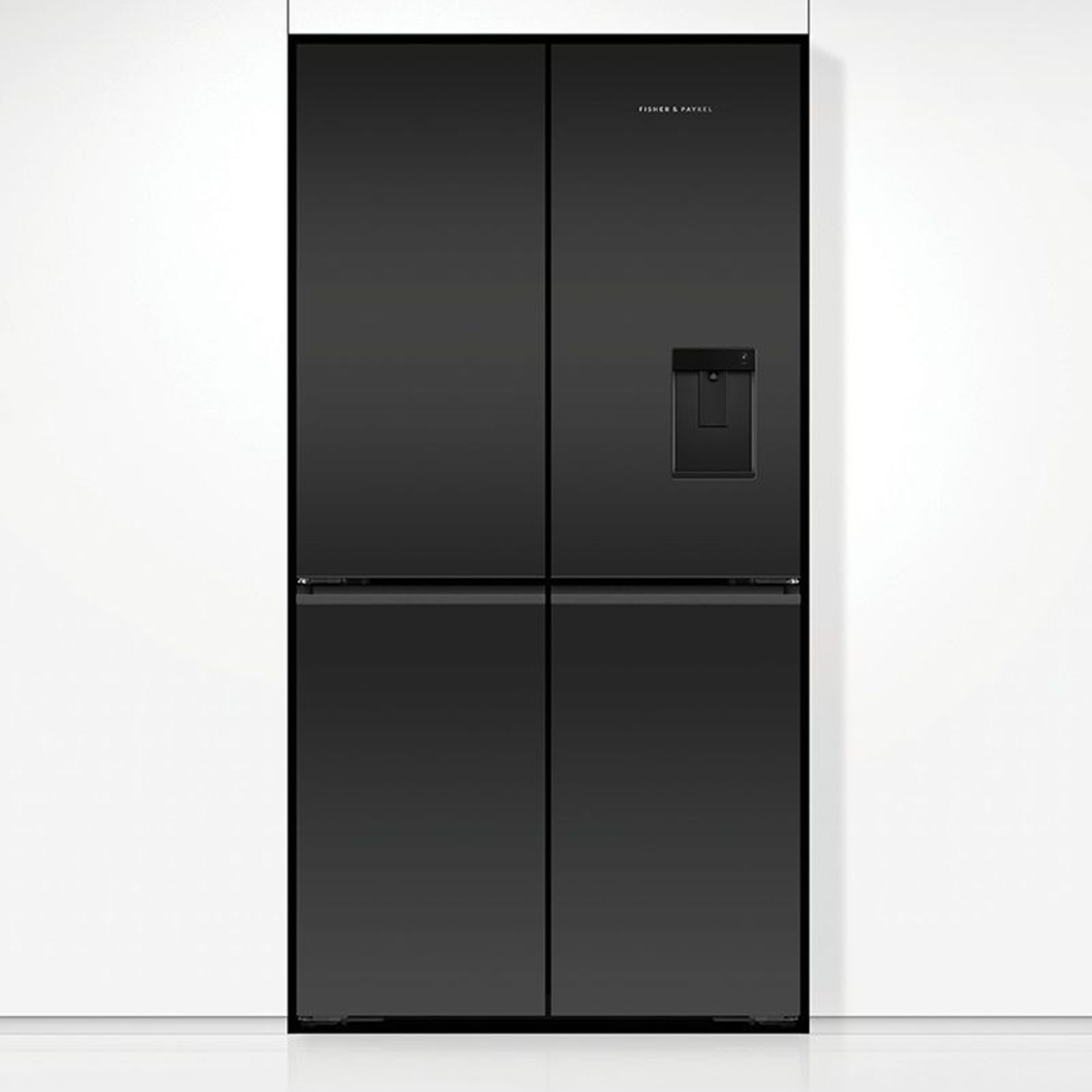 Freestanding Quad Door Refrigerator Freezer, 90.5cm gallery detail image