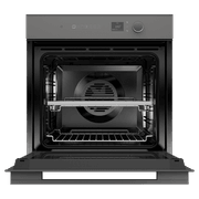 Oven, 60cm, 16 Function Self-cleaning, Grey Glass gallery detail image
