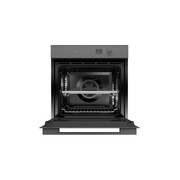 Oven, 60cm, 16 Function Self-cleaning, Grey Glass gallery detail image