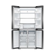 Freestanding Quad Door Refrigerator Freezer, 79cm, 498L, Ice & Water gallery detail image