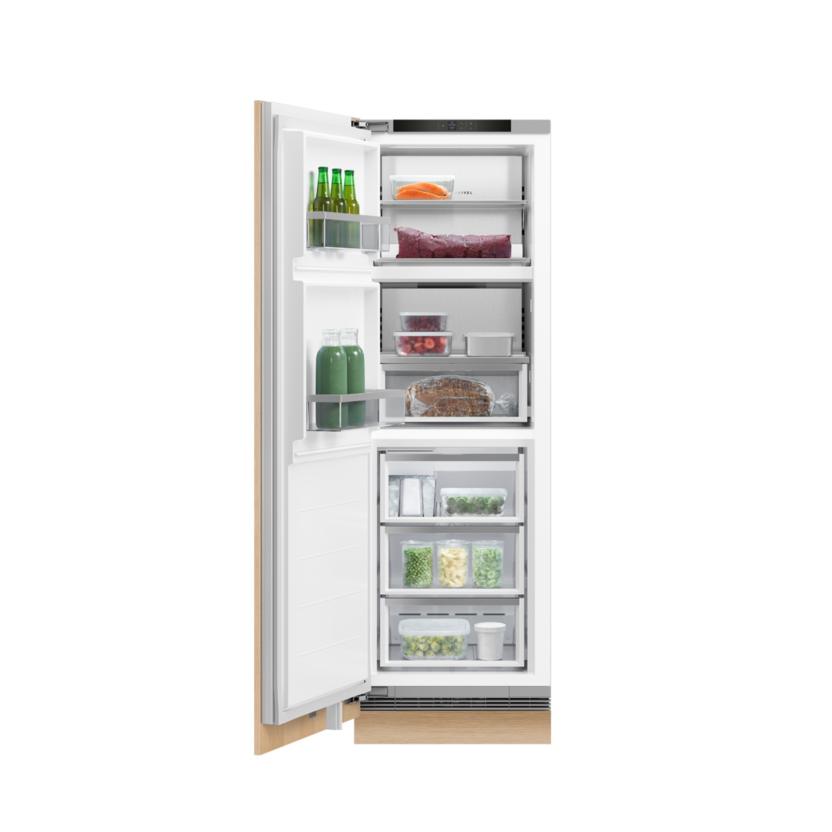 Integrated Triple Zone Freezer, 60cm, Ice gallery detail image