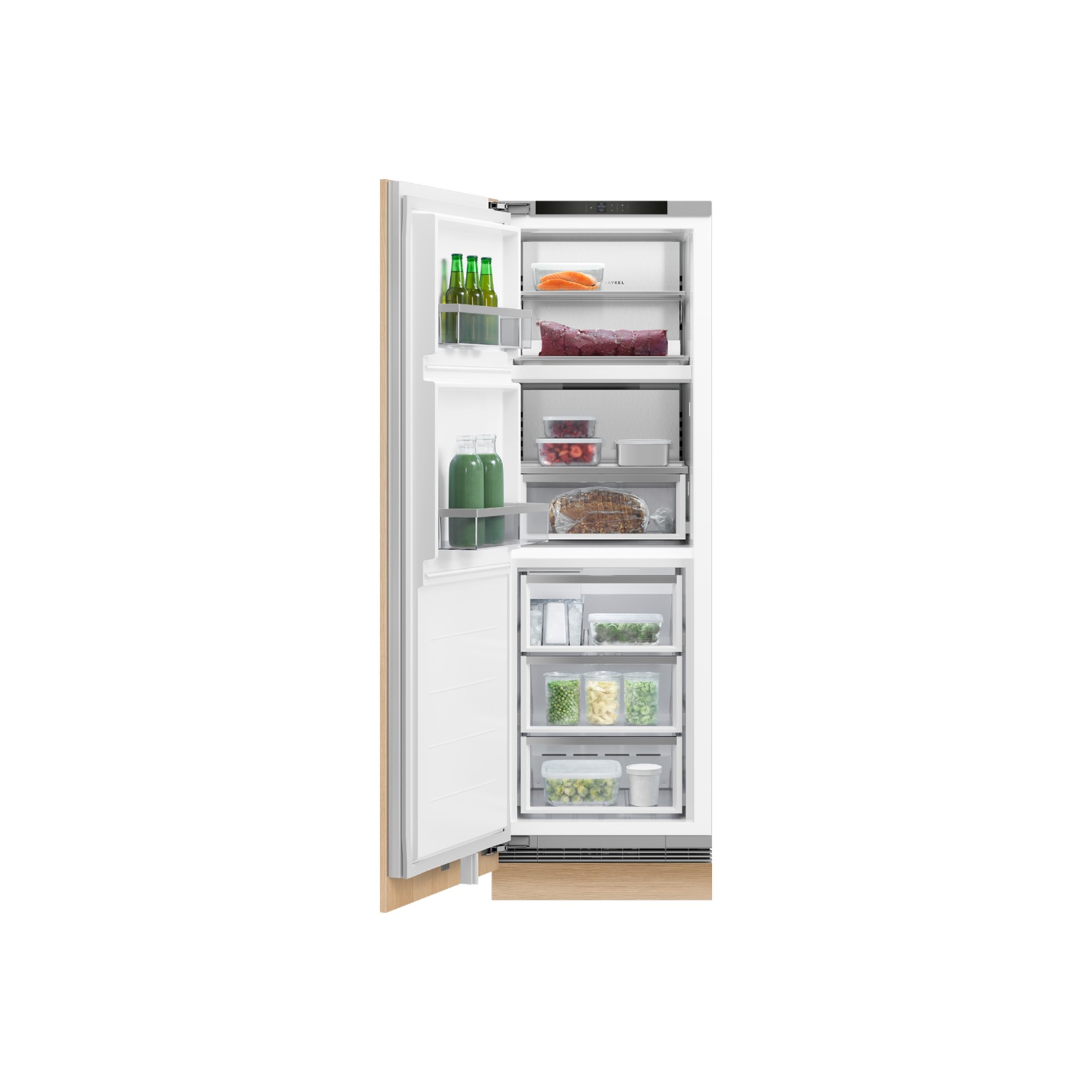 Integrated Triple Zone Freezer, 60cm, Ice gallery detail image
