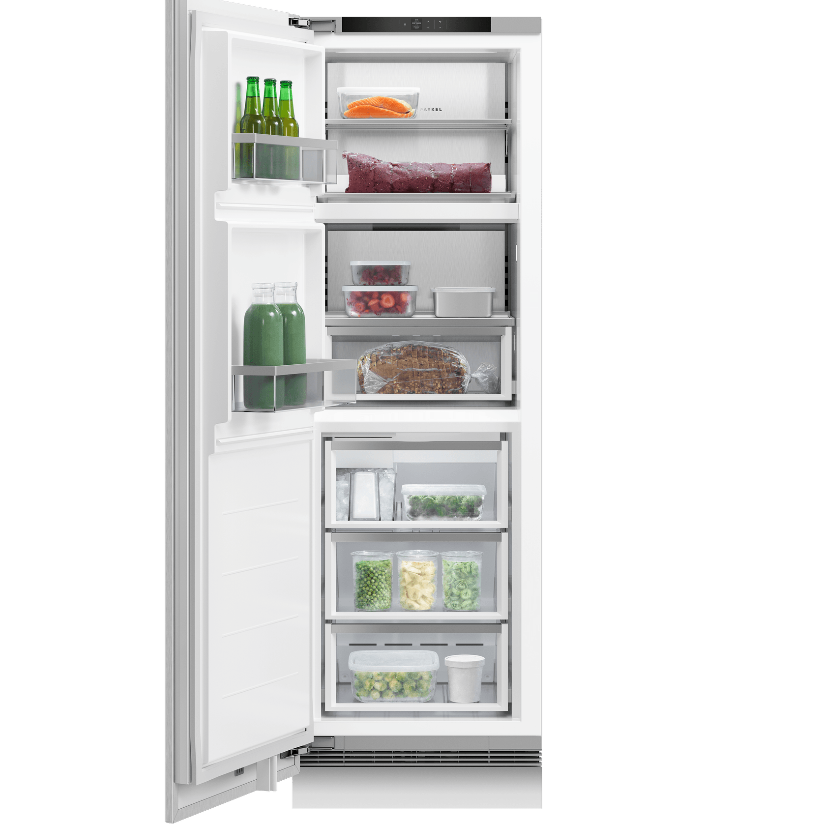 Integrated Triple Zone Freezer, 60cm, Ice gallery detail image