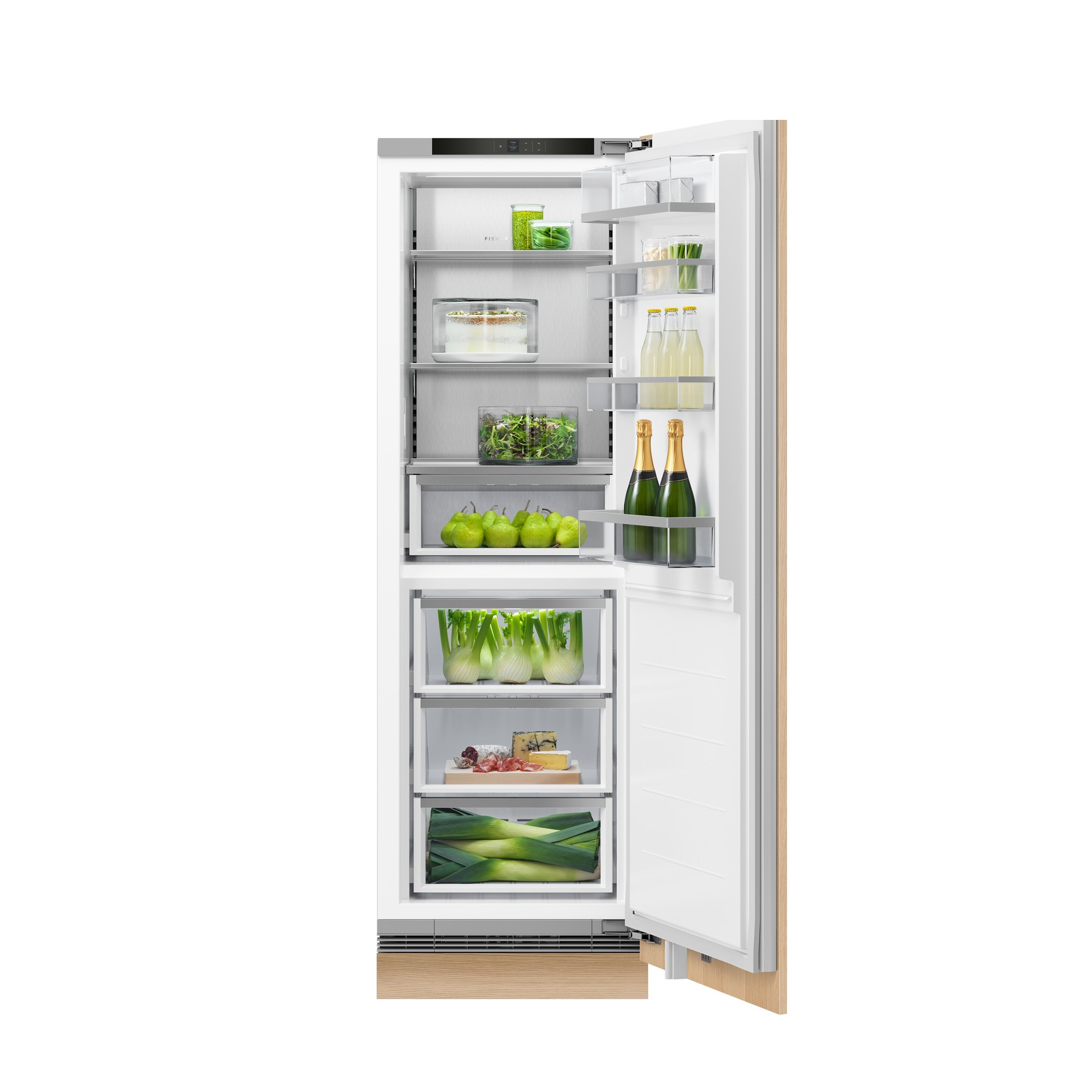 Integrated Dual Zone Refrigerator, 60cm gallery detail image