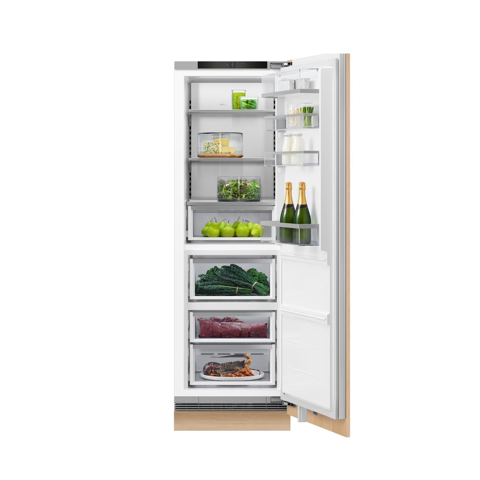 Integrated Triple Zone Refrigerator, 60cm, Water gallery detail image