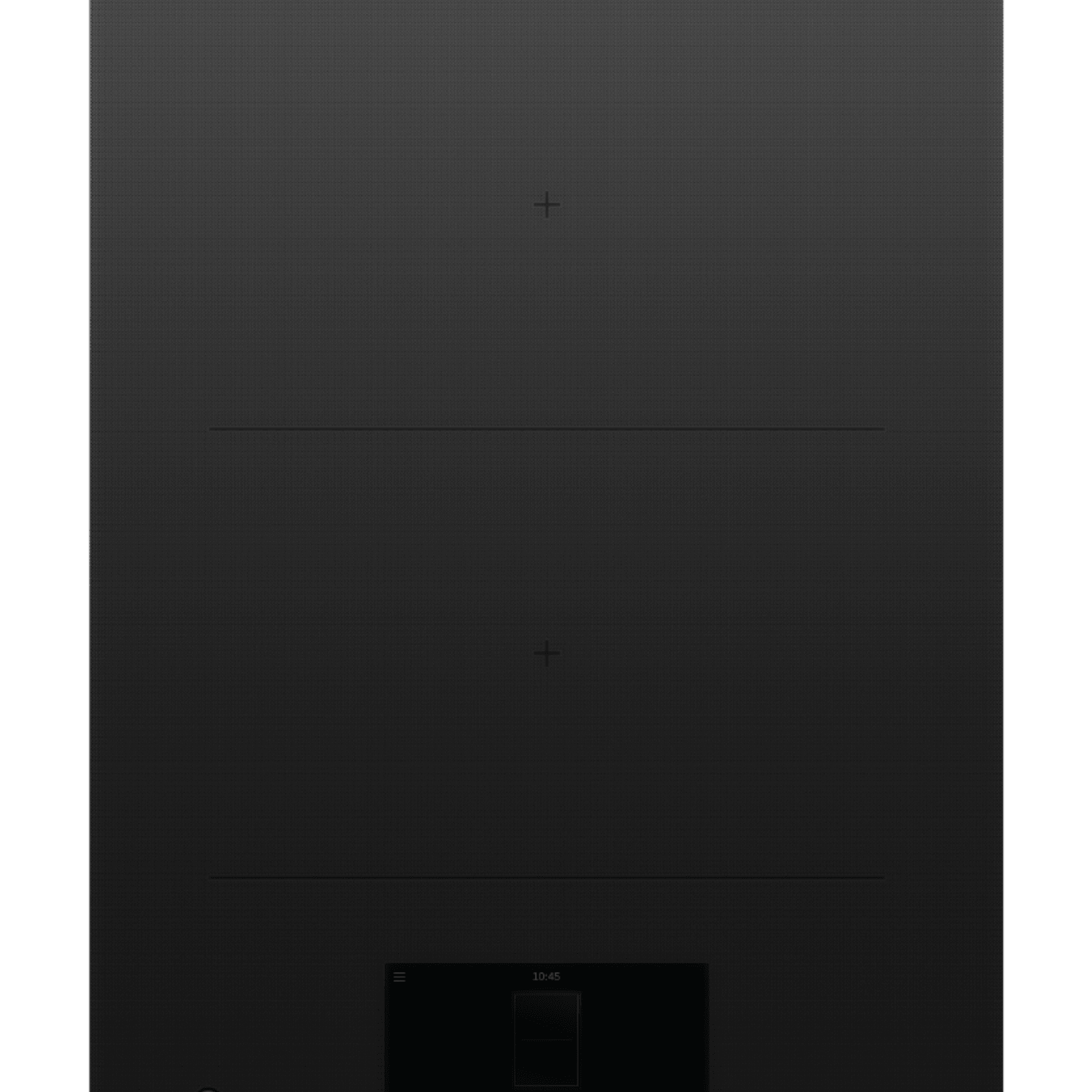 Primary Modular Induction Cooktop, 39cm, 2 Zones with SmartZone, Black gallery detail image