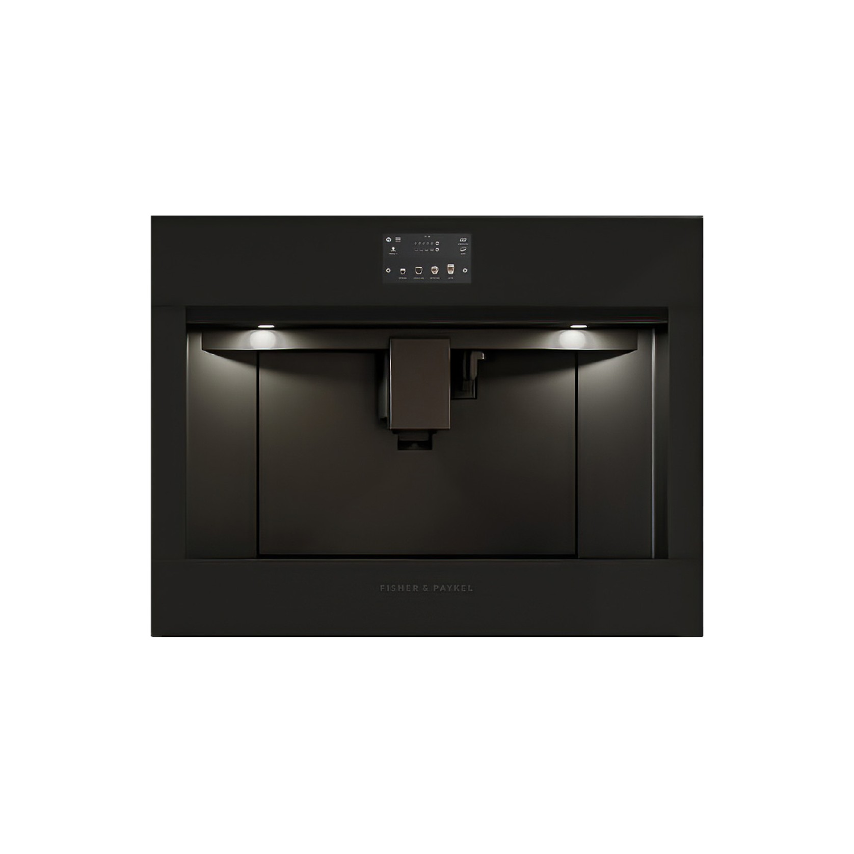 Built-in Coffee Maker, 60cm, Black Glass gallery detail image