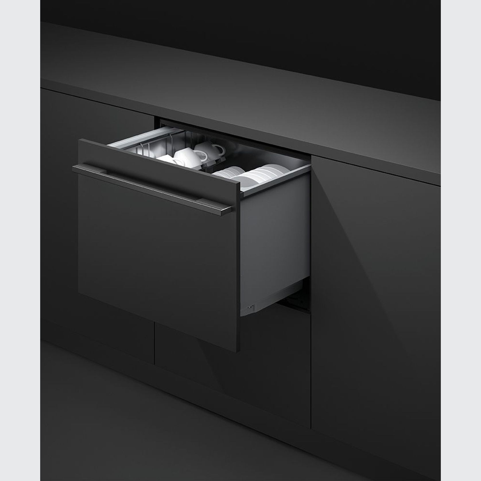 Integrated Single DishDrawer Dishwasher, Tall, Sanitise gallery detail image