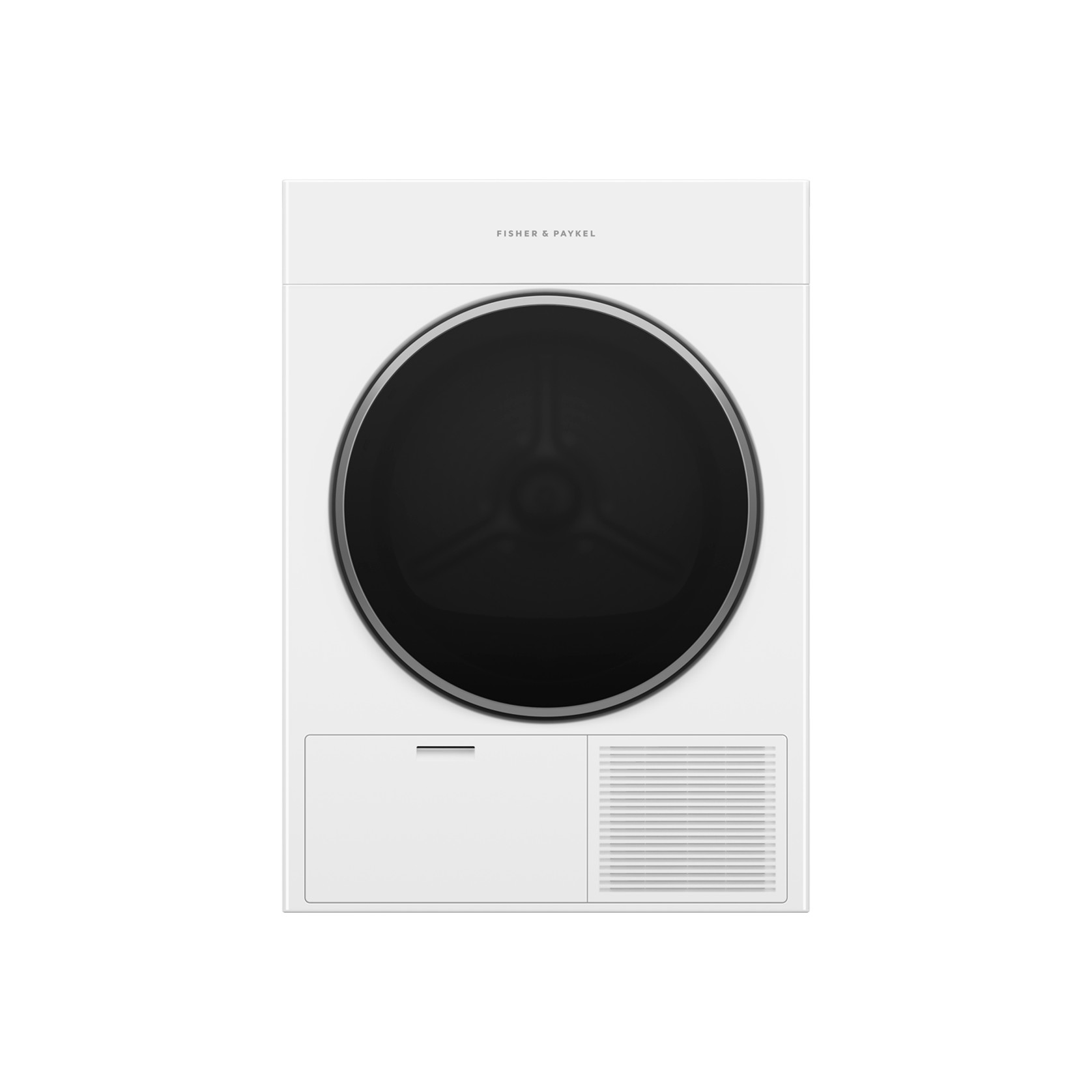 White Heat Pump Dryer, 9kg, Steam Care gallery detail image
