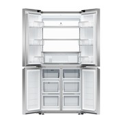 Freestanding Quad Door Refrigerator Freezer, 79cm, 498L gallery detail image