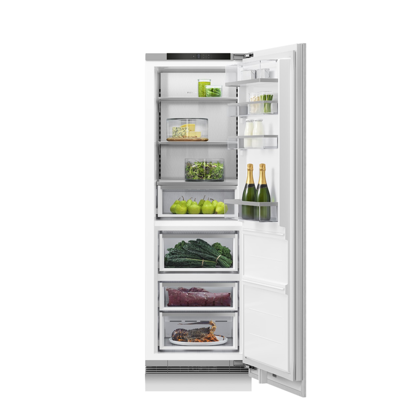 Integrated Triple Zone Refrigerator, 60cm, Water gallery detail image