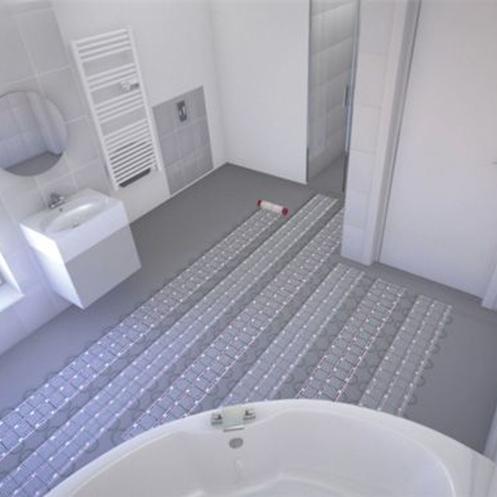 FTM 900 Under Tile Heating Mat Set gallery detail image