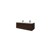 Code Lux 1500 Double Sink 2 Drawer Vanity - 5 Colours gallery detail image