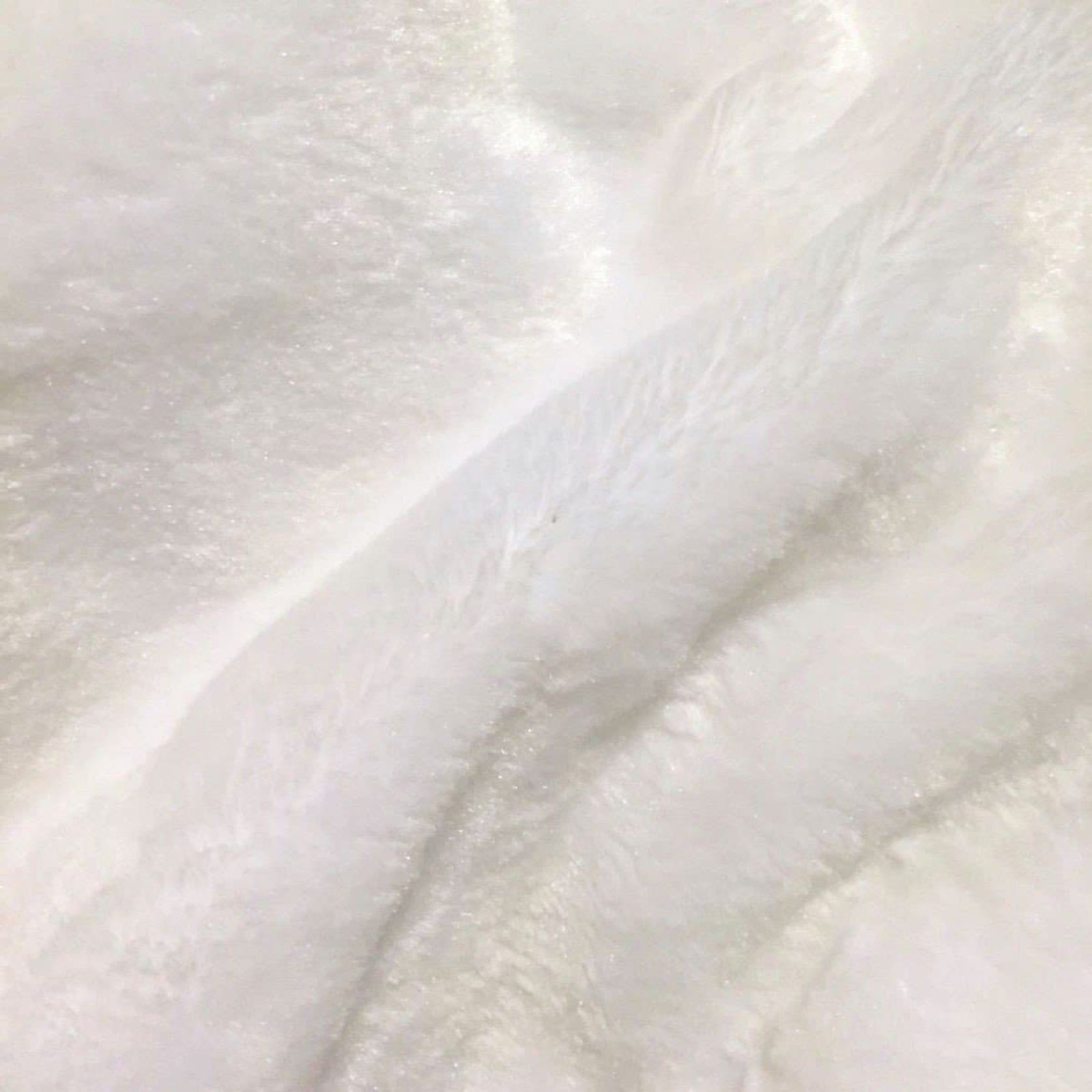 Plush Fur Bean Bag - White Cloud gallery detail image