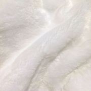 Plush Fur Bean Bag - White Cloud gallery detail image