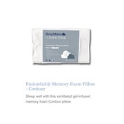 Fusion Gel Contoured Memory Foam Pillow gallery detail image