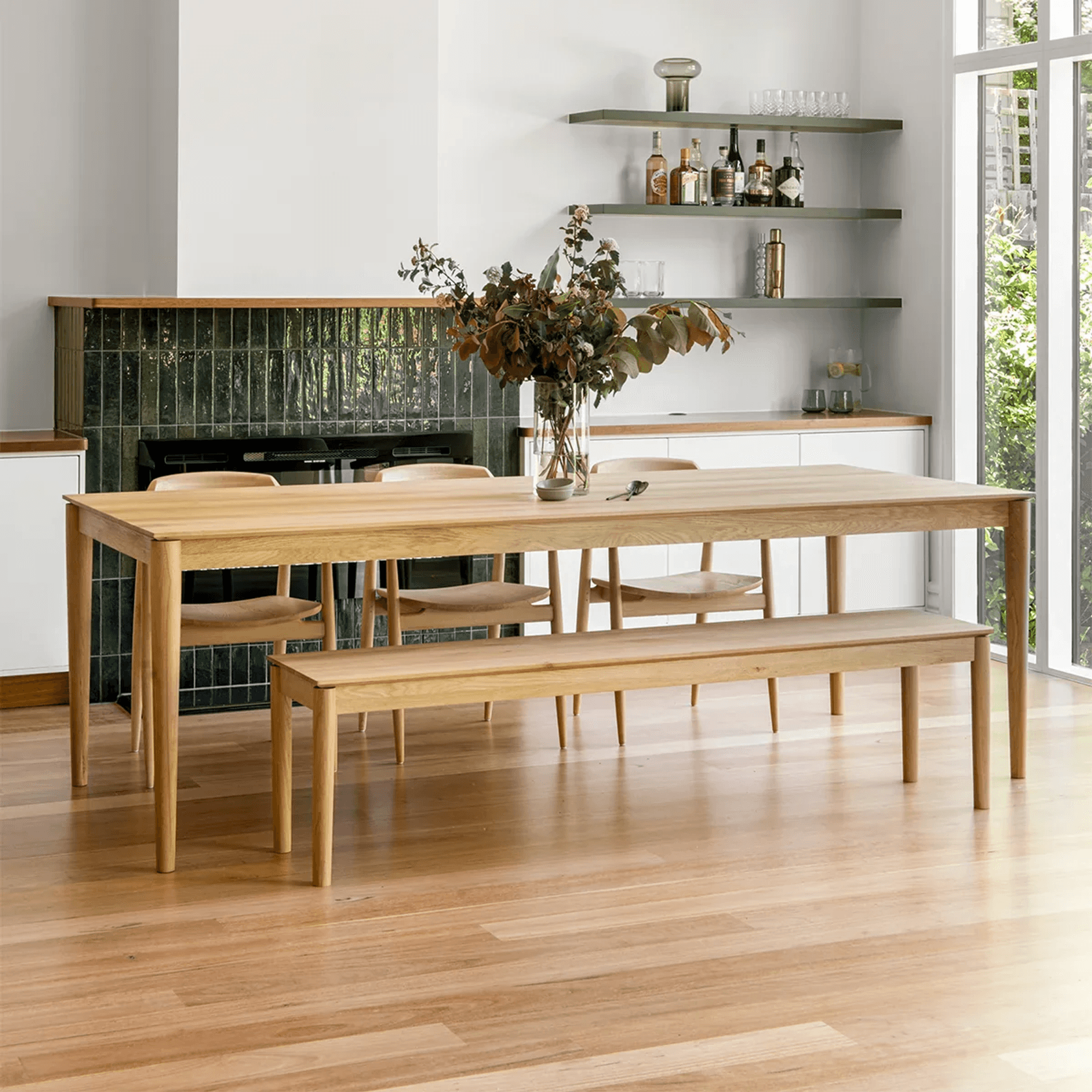 Gather Dining Table 200cm - Oak gallery detail image