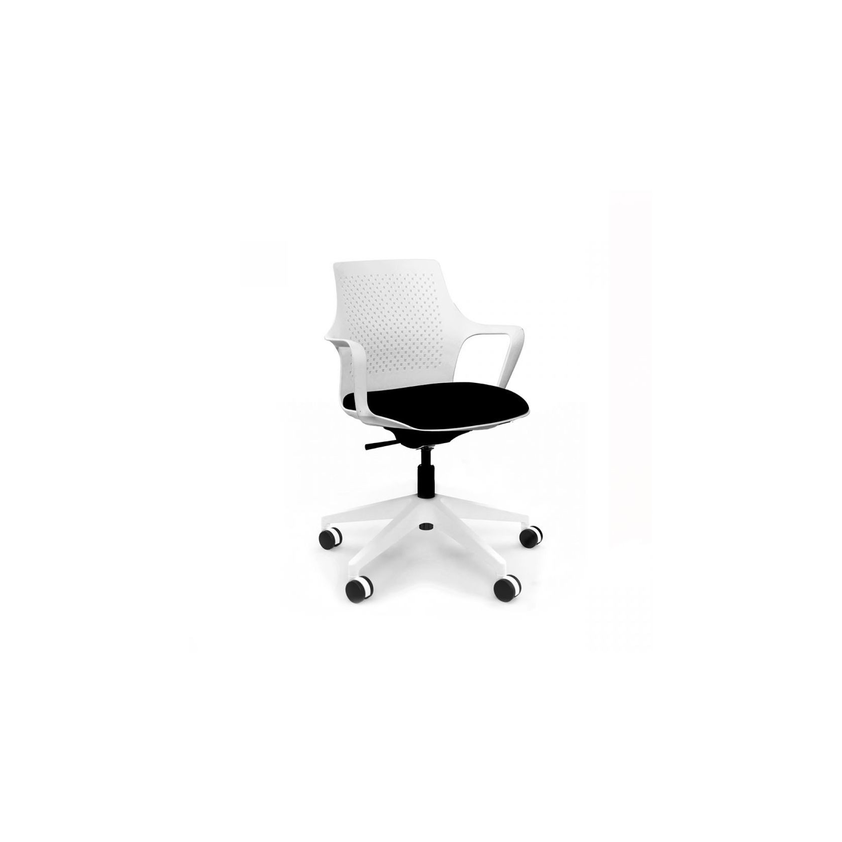 Gemina Task Chair White Shell gallery detail image