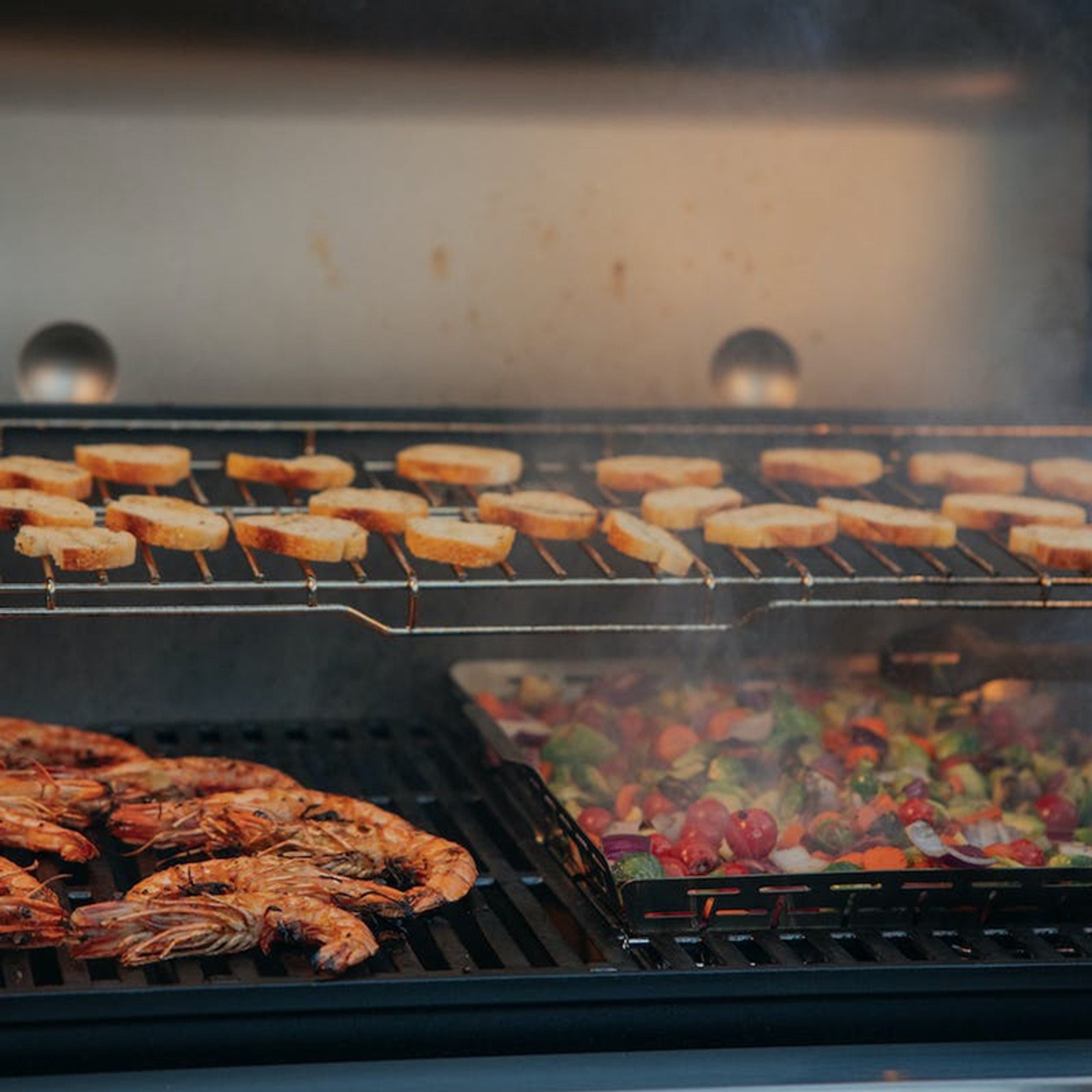 Weber CRAFTED Large Format Grilling Basket gallery detail image