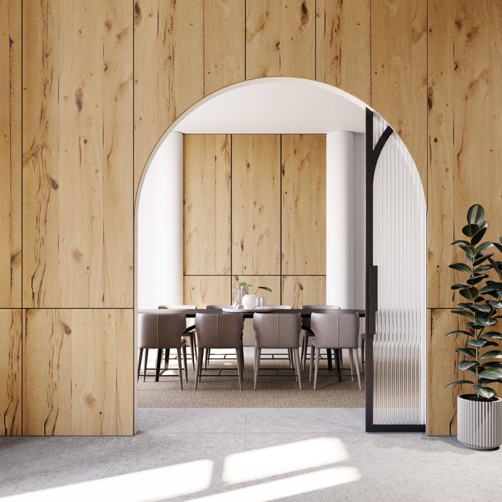 Oak Natural | Beam Wood Oak | Lignapal Panels gallery detail image