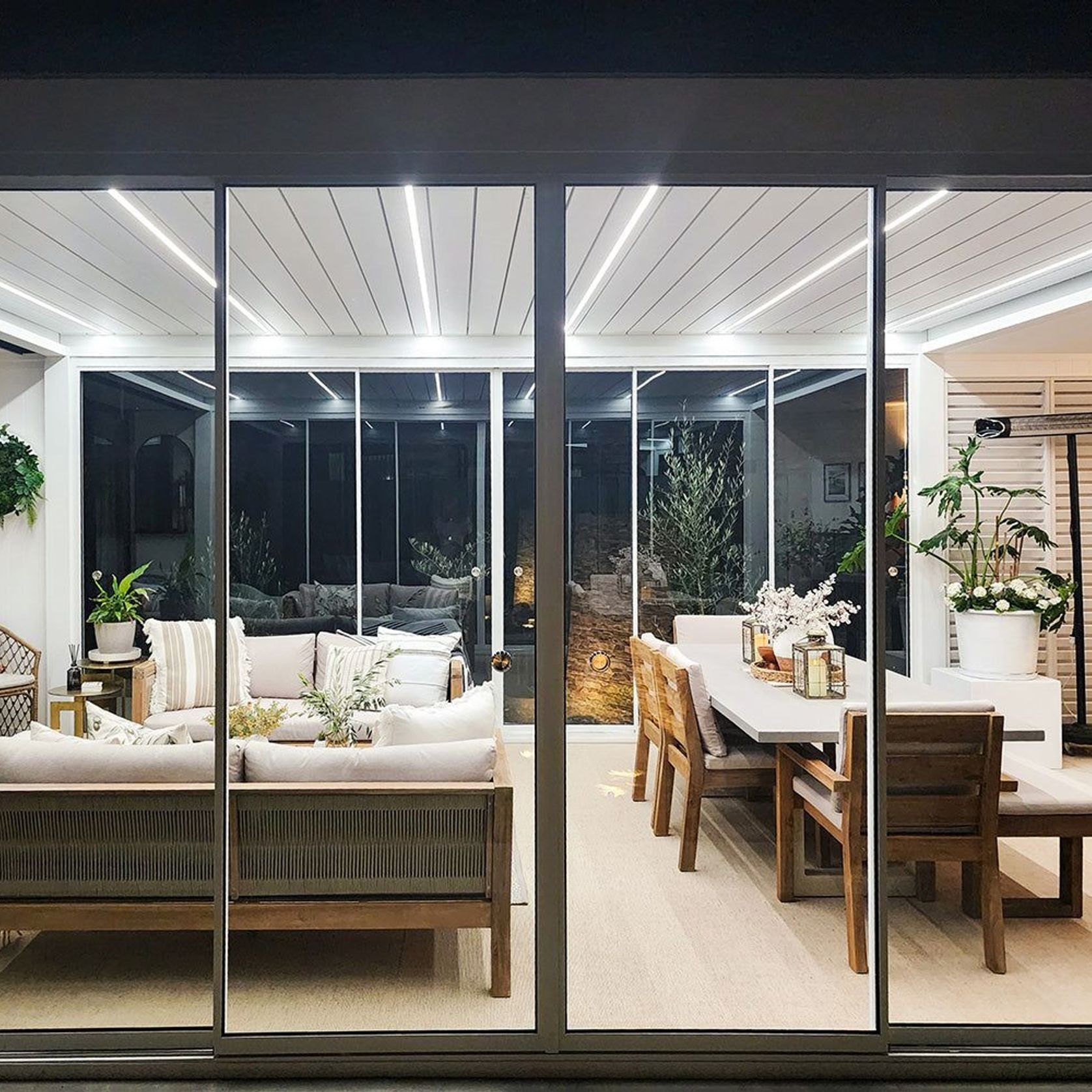 Glass Sliding Door For Baltic Freestanding Pergola gallery detail image