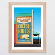 Cheese Rolls Art Print gallery detail image