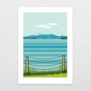 Lake Taupo Art Print gallery detail image